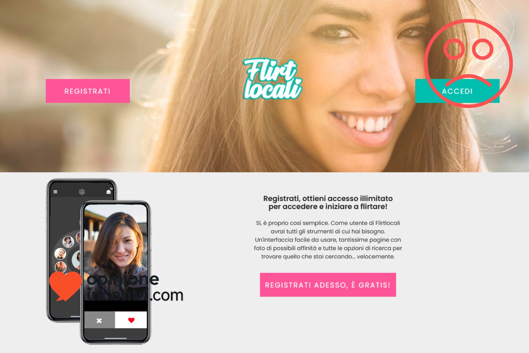 flirt locali truffa