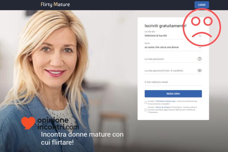 Flirtymature.com: Donne mature o la solita vecchia trappola?