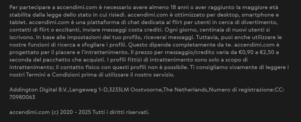 Accendimi.com truffa
