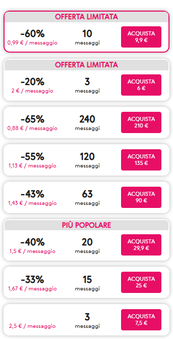 ChatLocali prezzo