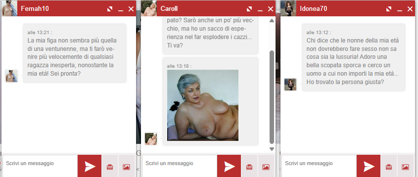 messaggi falsi grannyzone
