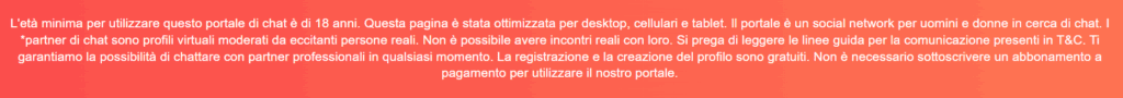 Basta guardare la loro confessione nel footer per capire che ci sono profili falsi.