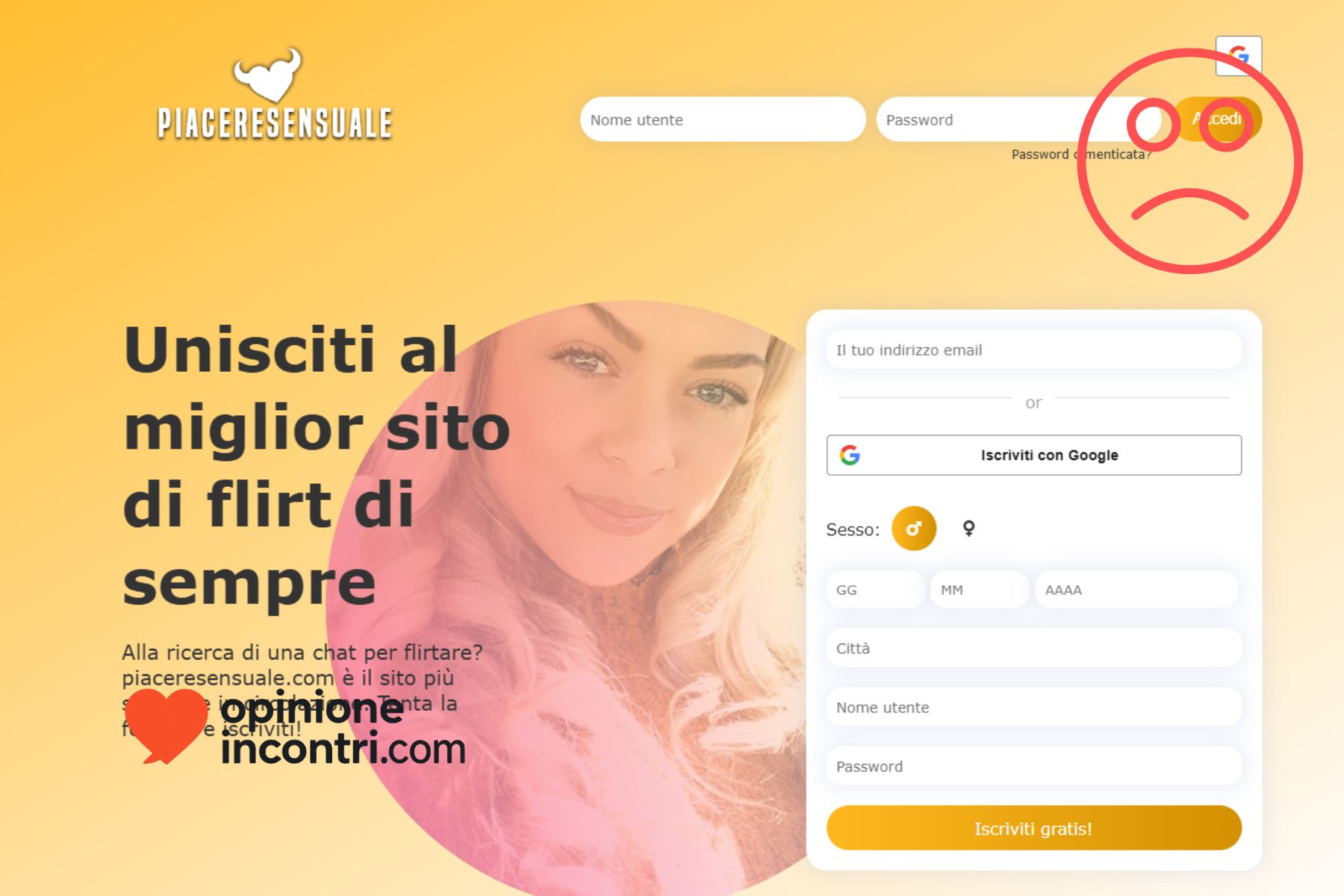 piaceresensuale truffa