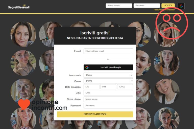 segretisessuali truffa