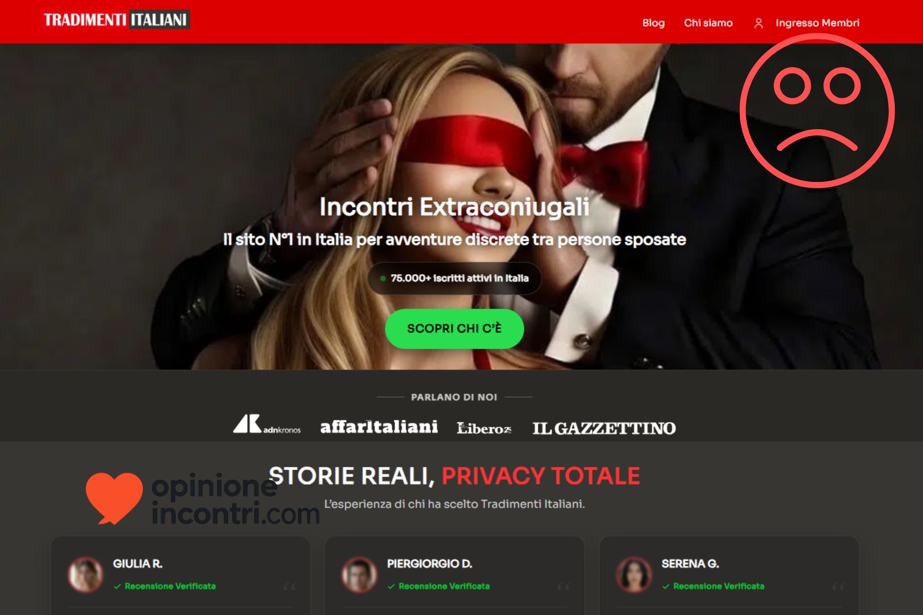 tradimenti italiani truffa