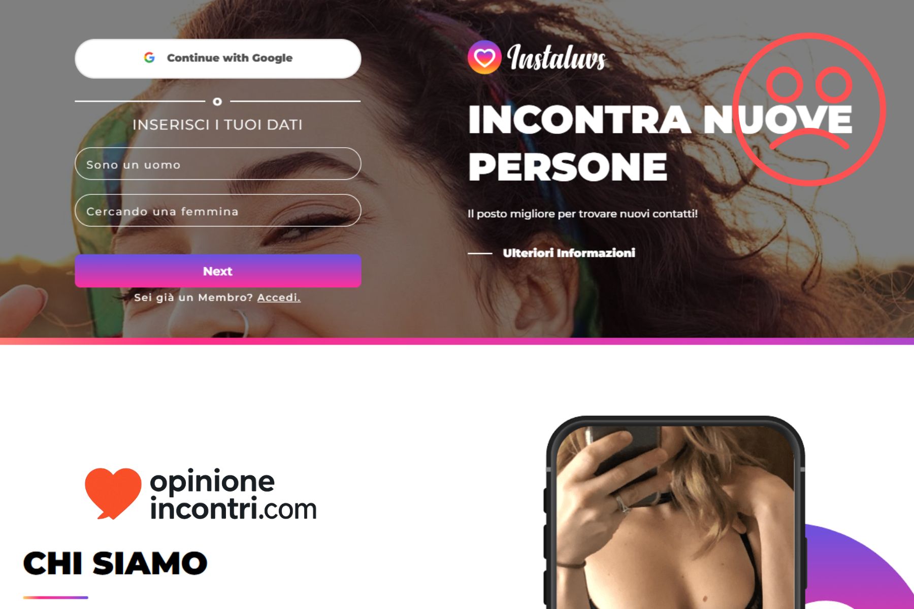 instaluvs truffa