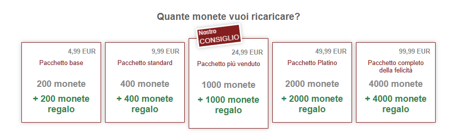 mature search prezzo