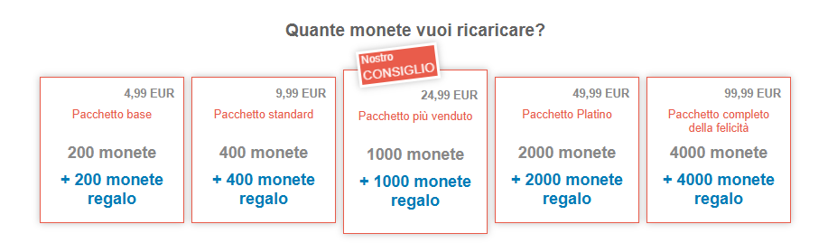 flirme prezzo