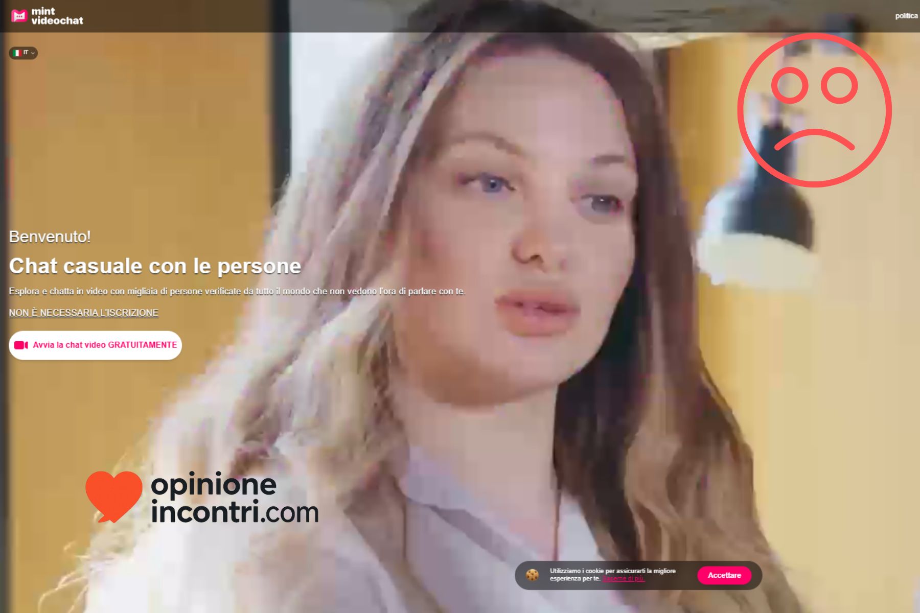 mint videochat truffa